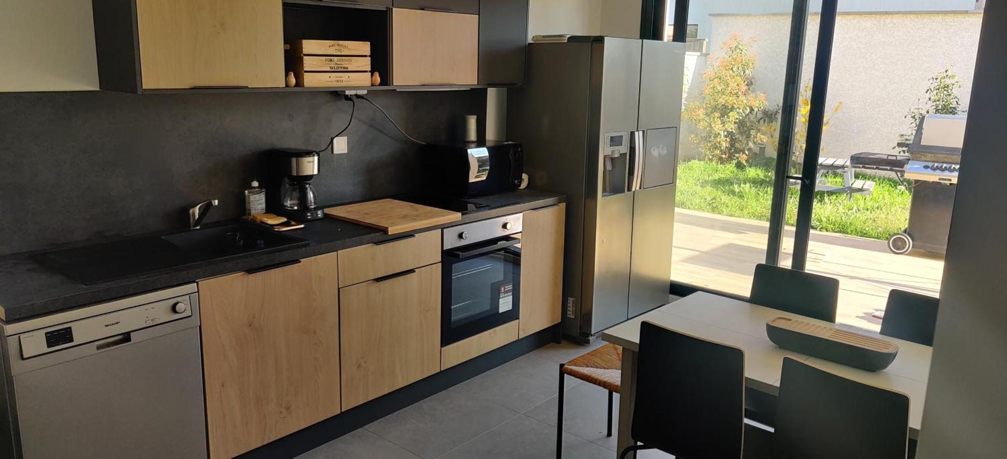 Logement Cosy Neuf Avec Jardin Mions Exterior foto